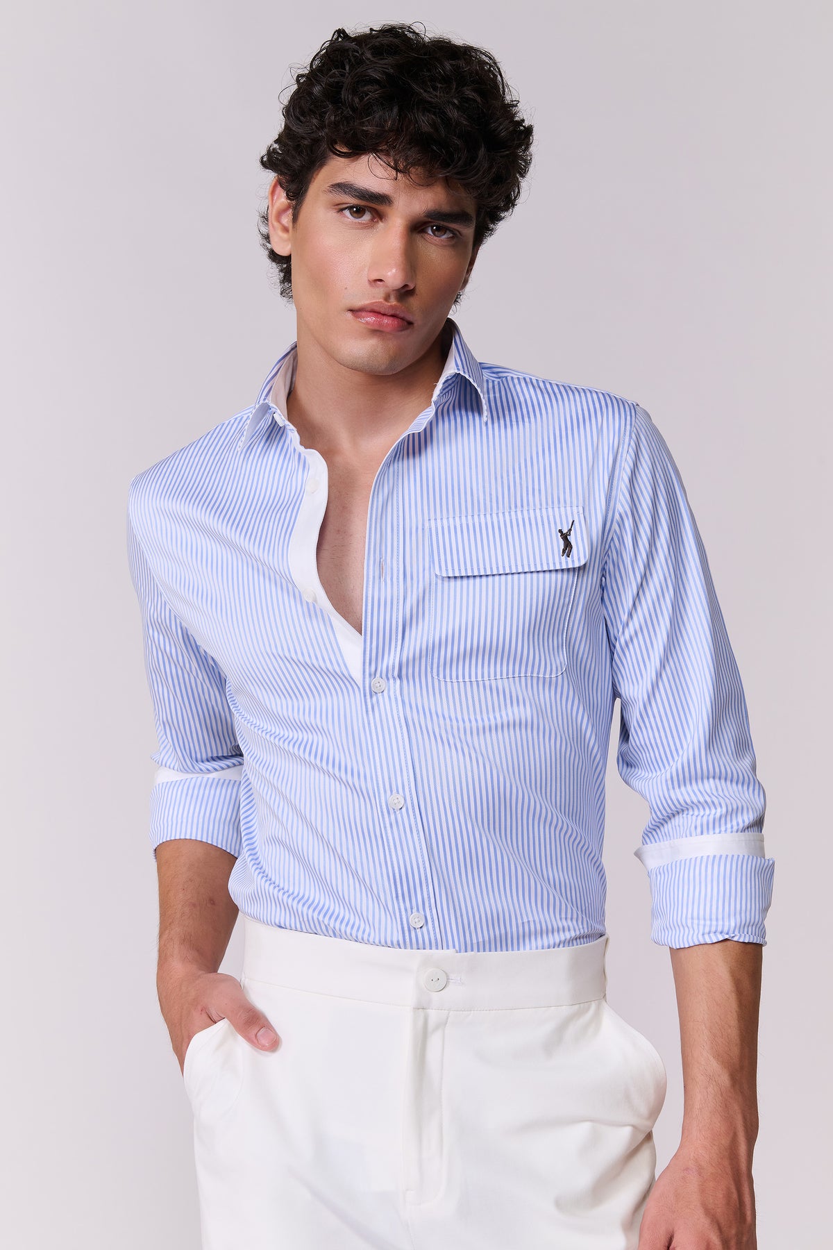 SNCC Light Blue Flat Pocket Shirt