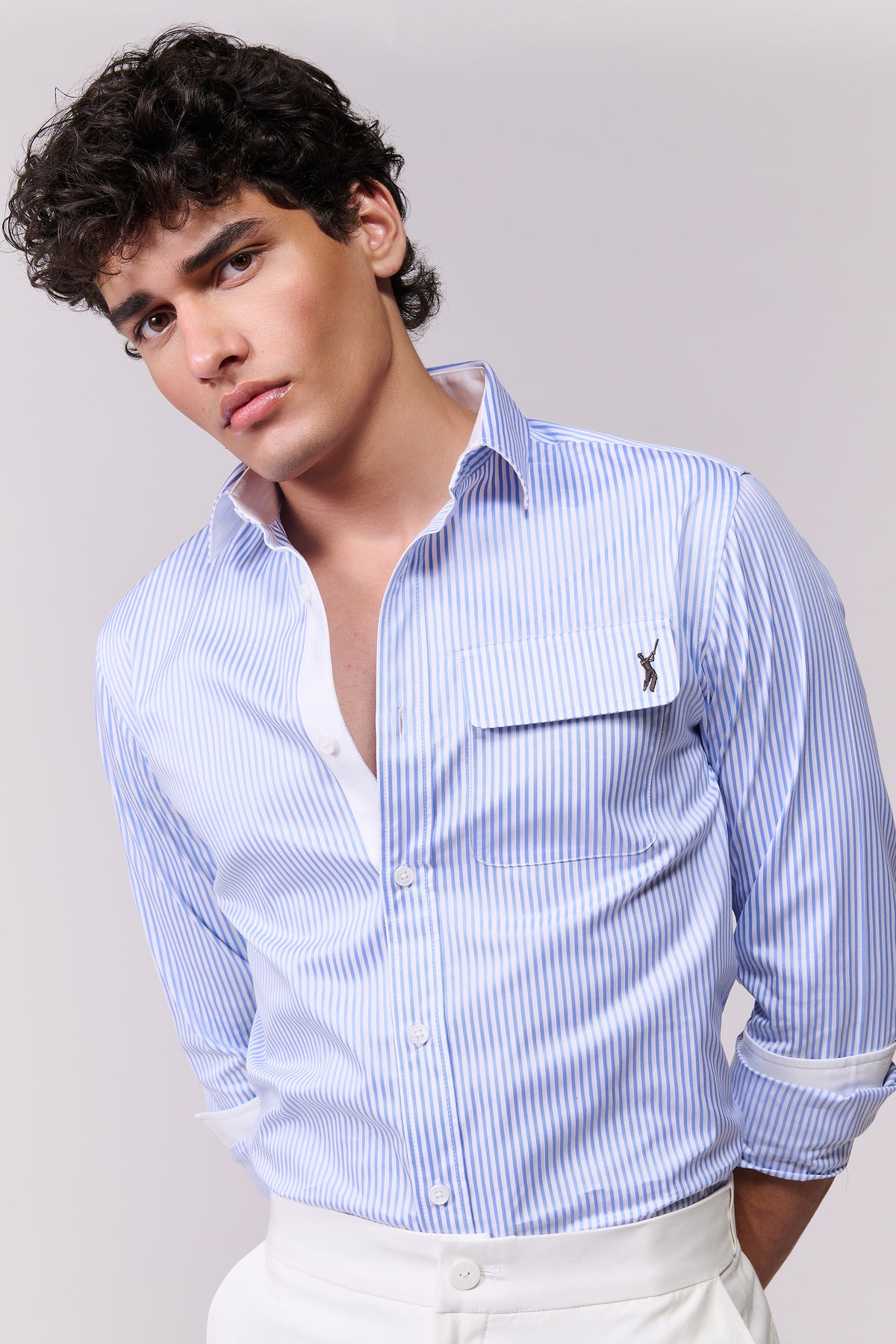 SNCC Light Blue Flat Pocket Shirt