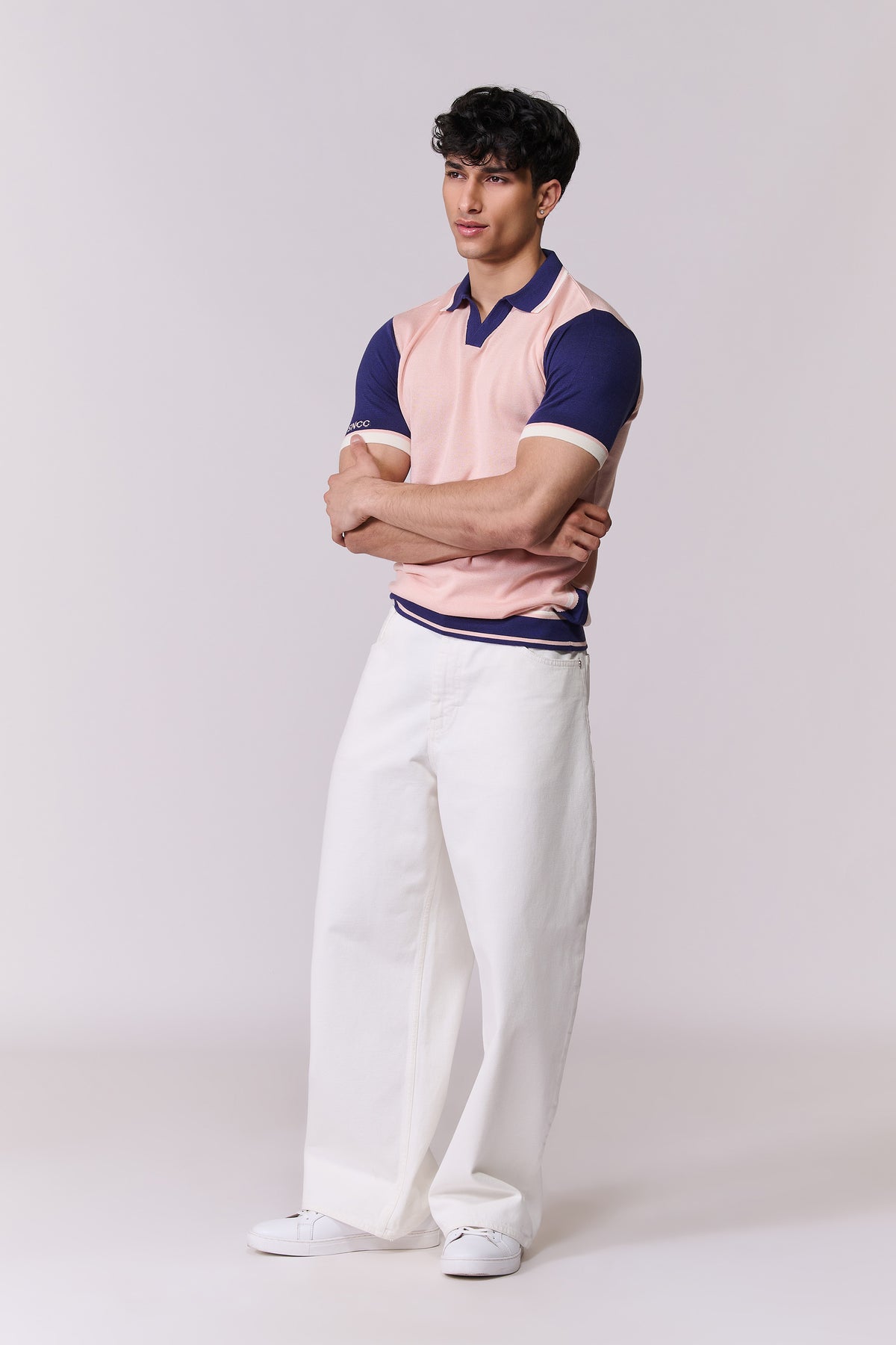 SNCC Pink Striped Yorker