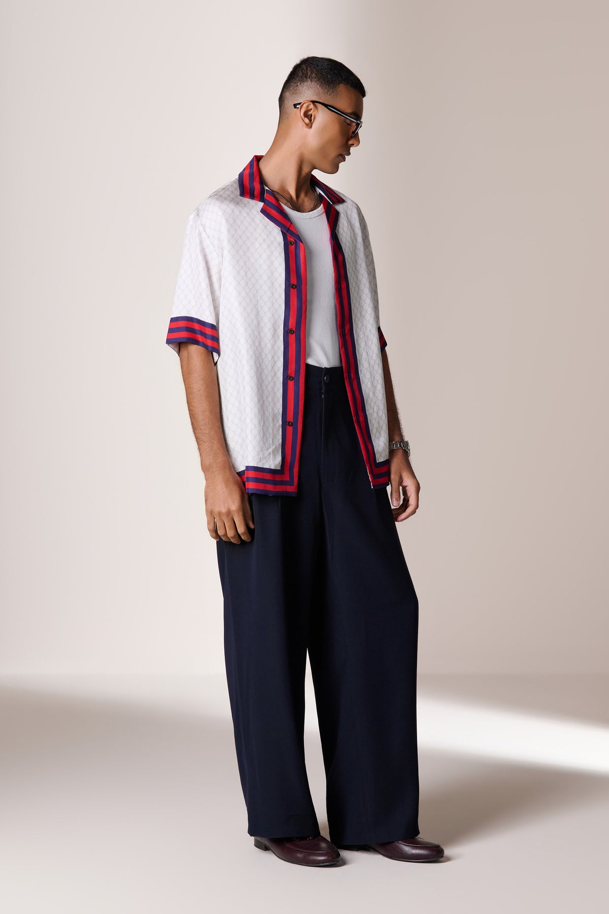 Adamas Silk Resort Shirt