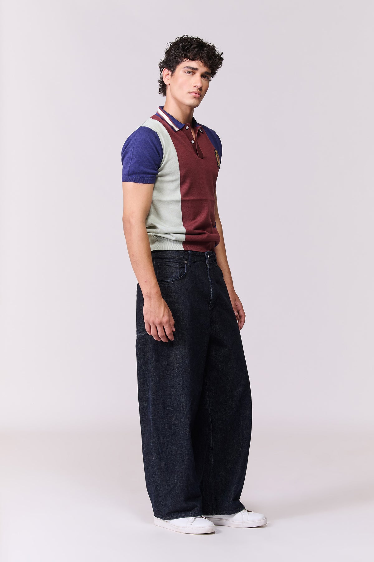 SNCC Multi Colour Block Polo T-shirt