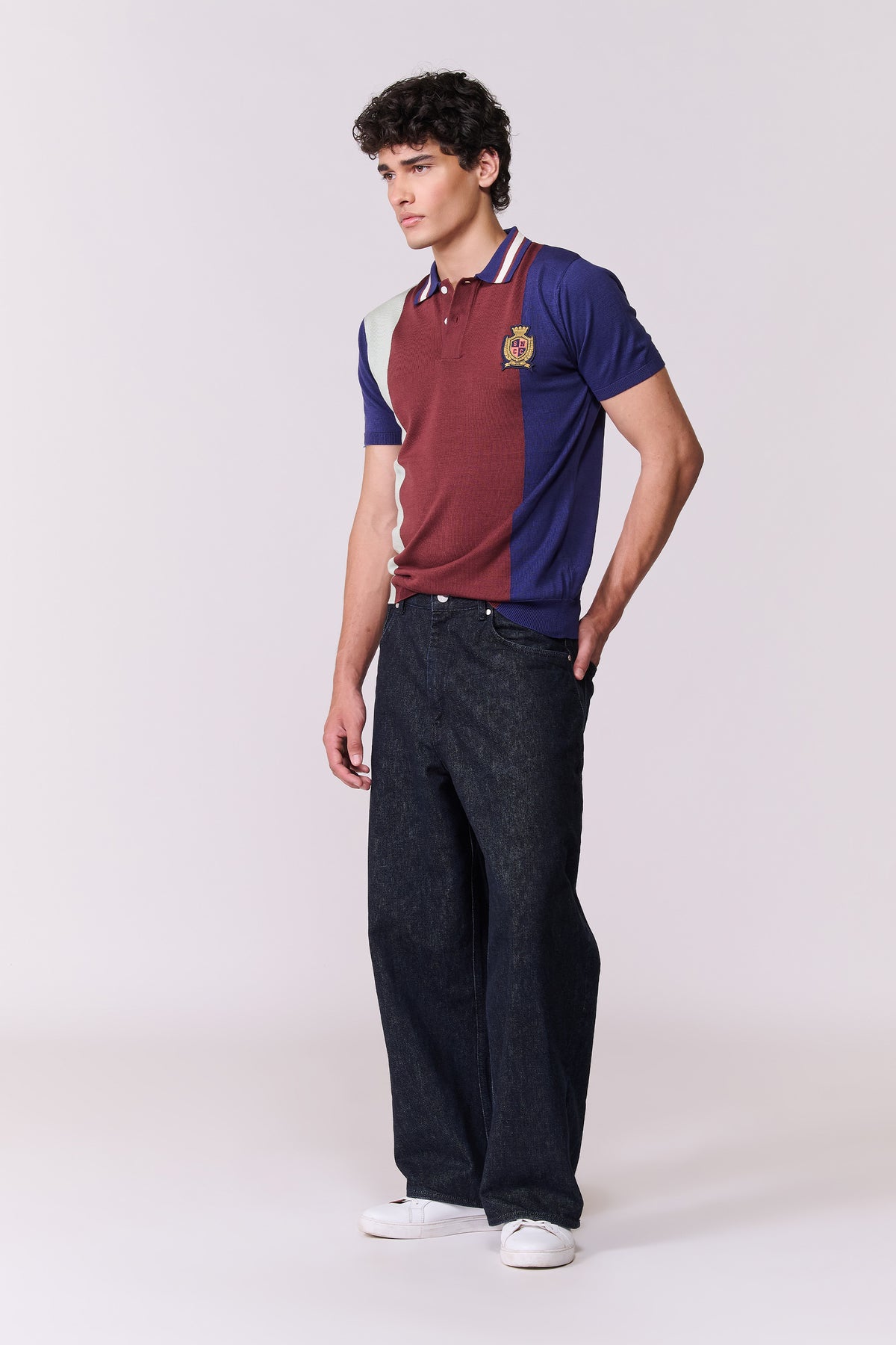 SNCC Multi Colour Block Polo T-shirt