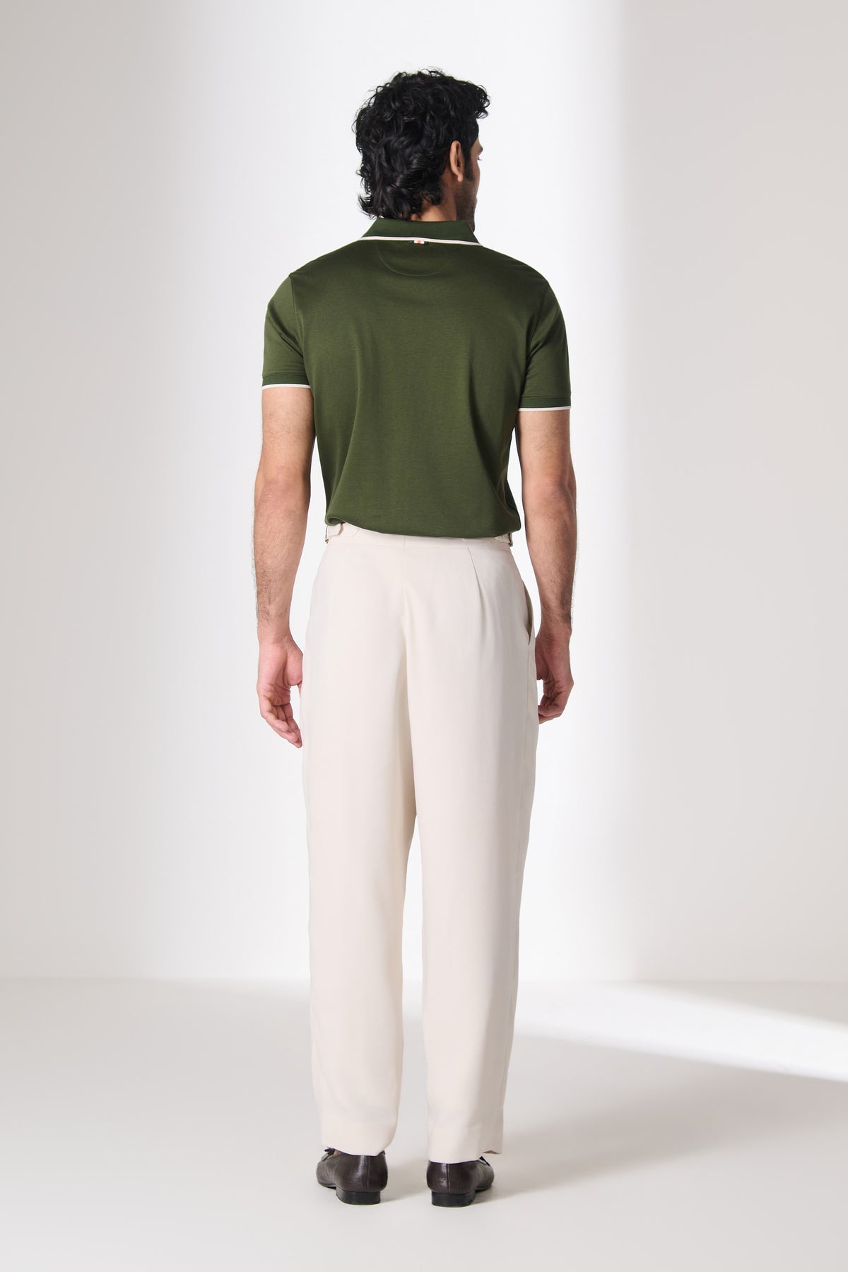 SNCC Olive Dual Crest Polo