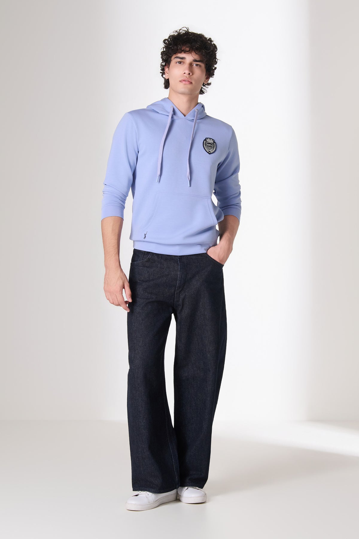 SNCC Light Blue Crest Hoodie