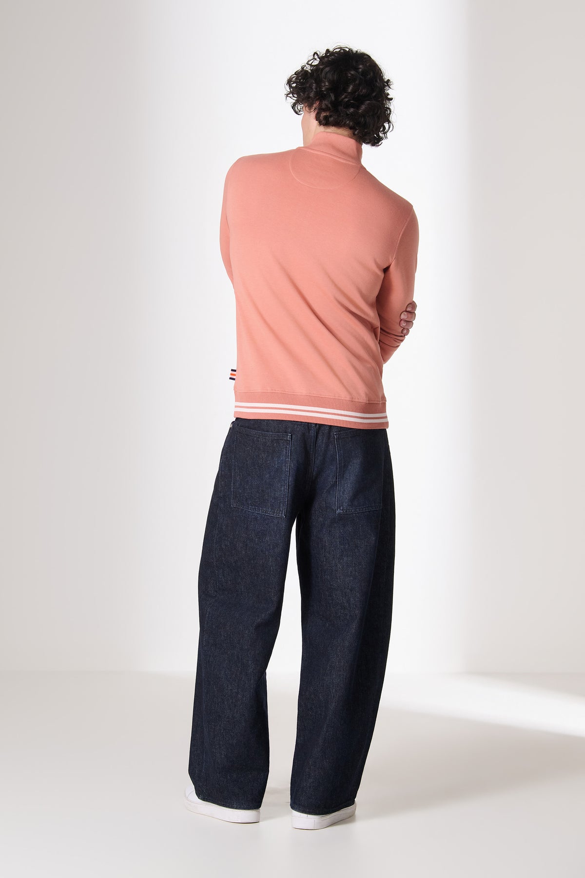 SNCC Clay Pink Quarter Zip Sweatshirt