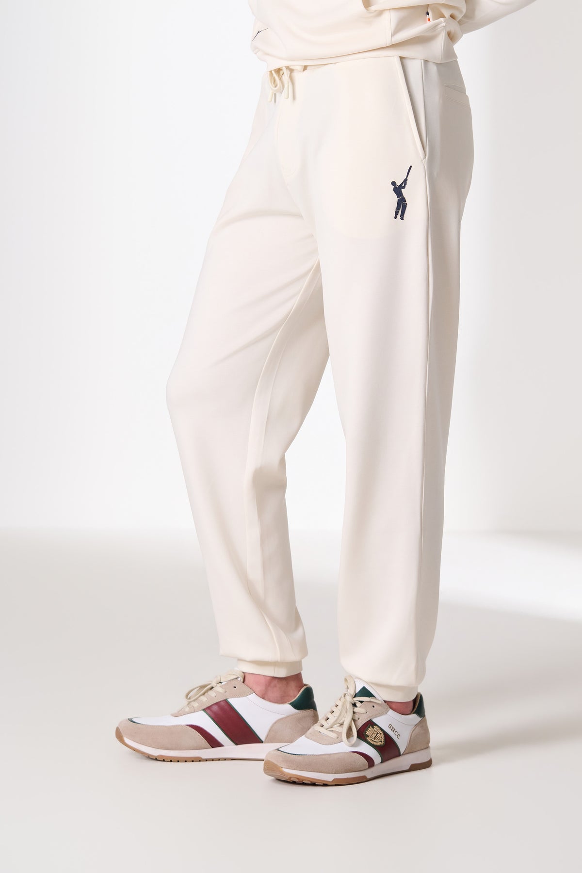 SNCC Ivory Elasticated Trackpant