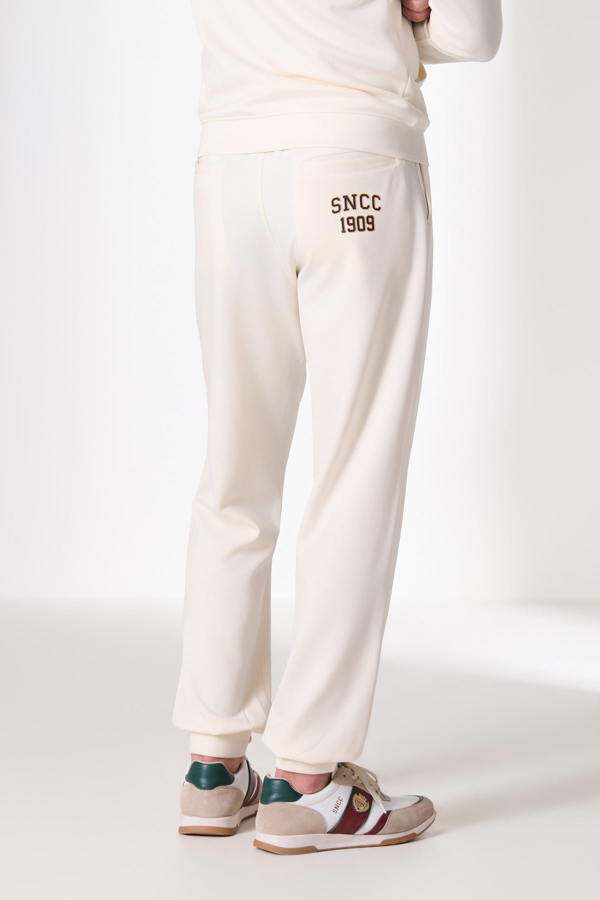 SNCC Ivory Elasticated Trackpant