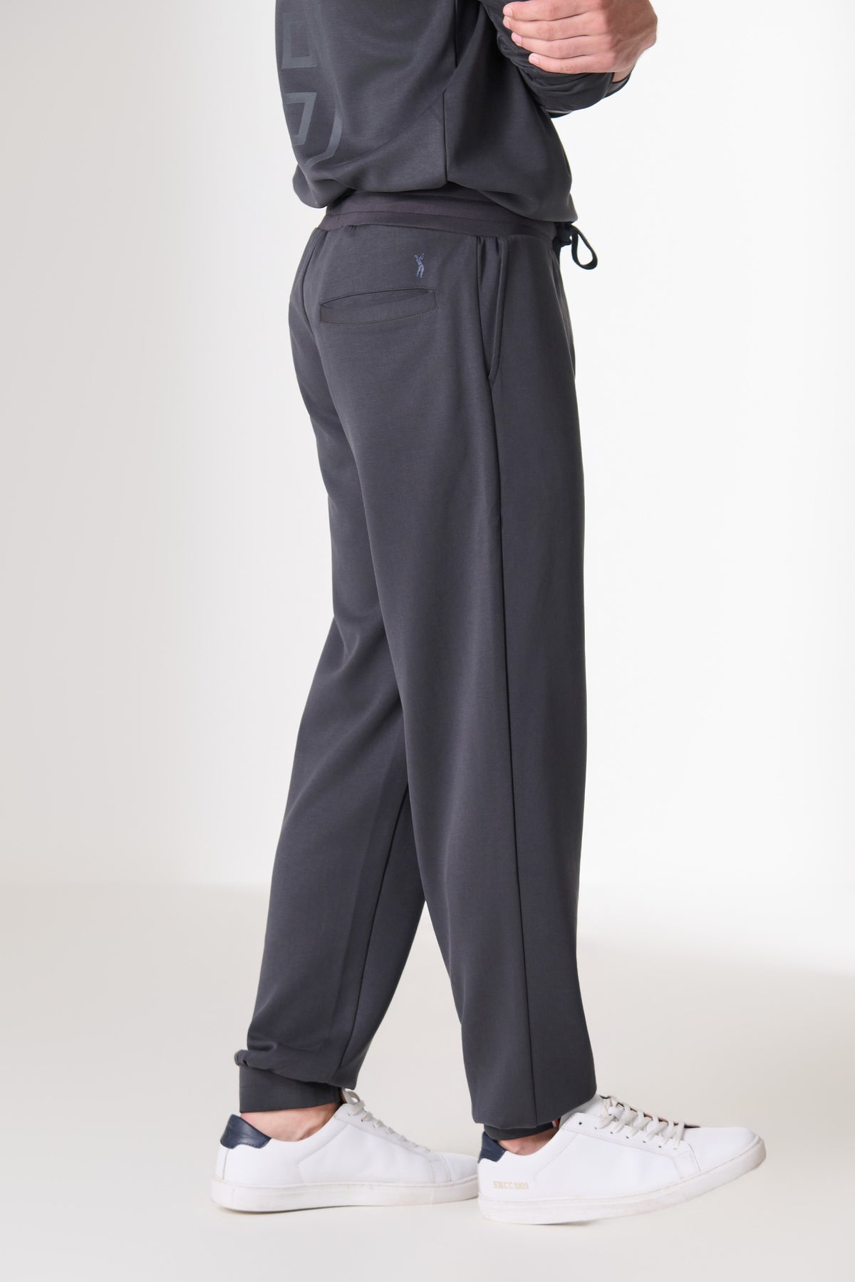 SNCC Charcoal Elasticated Trackpant