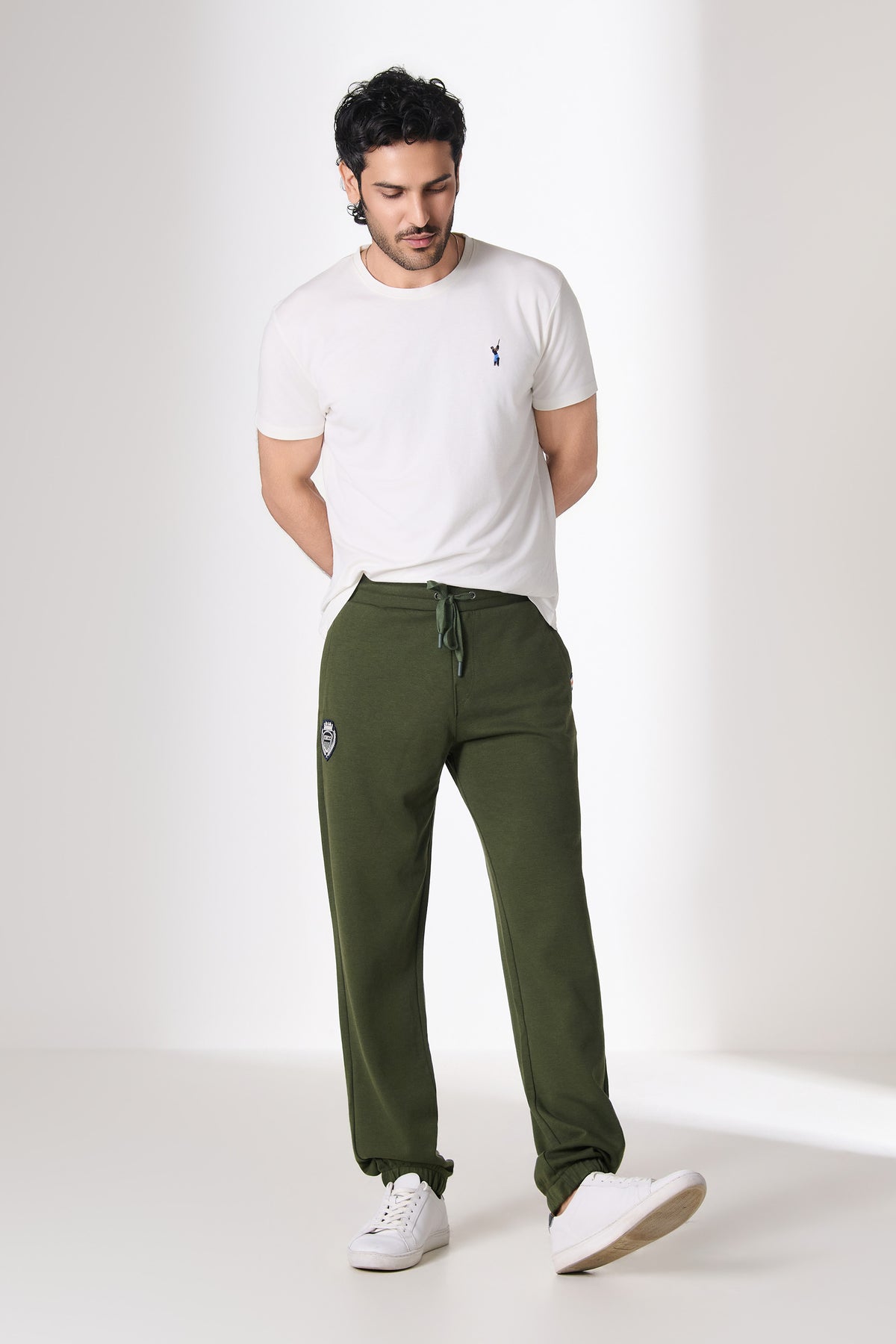SNCC Olive Elasticated Trackpant