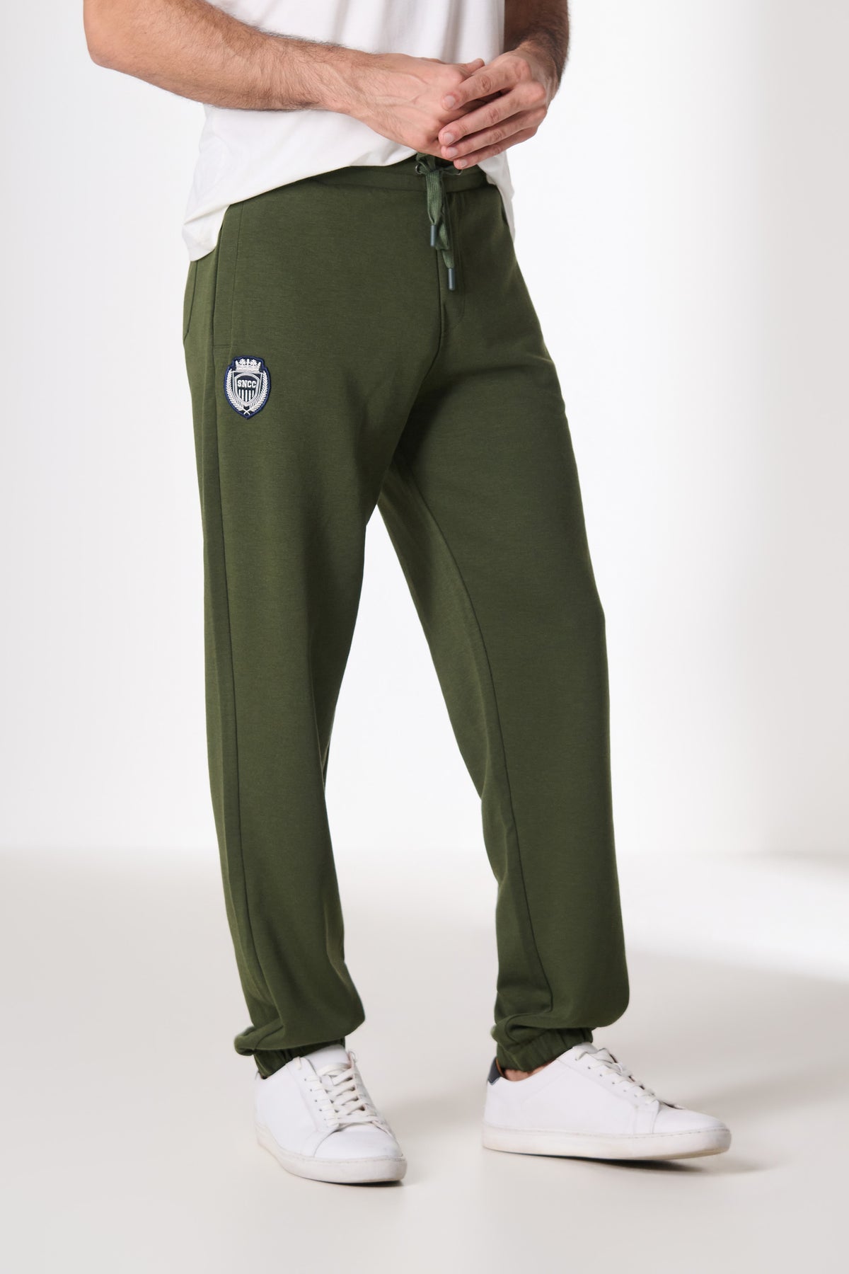 SNCC Olive Elasticated Trackpant