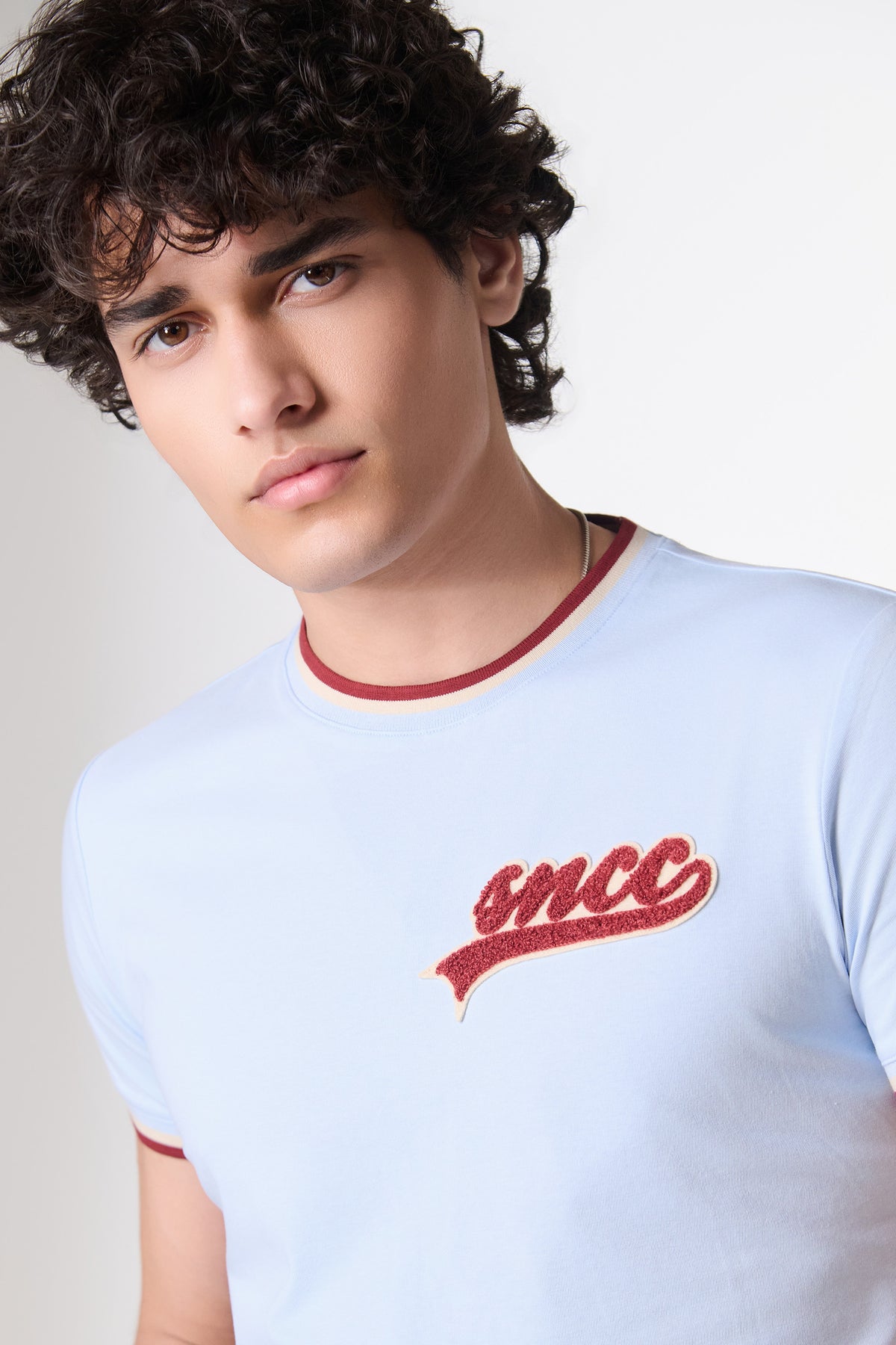 SNCC Blue Script Logo T-Shirt
