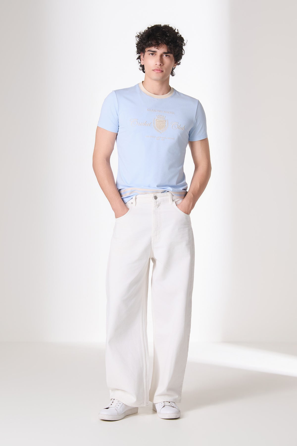 SNCC Blue Cricket Club Graphic T-Shirt