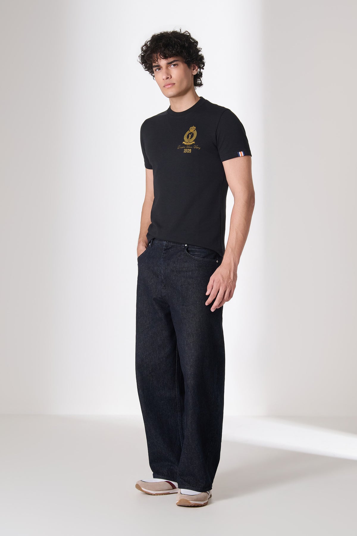 SNCC Black Gold Crest T-Shirt