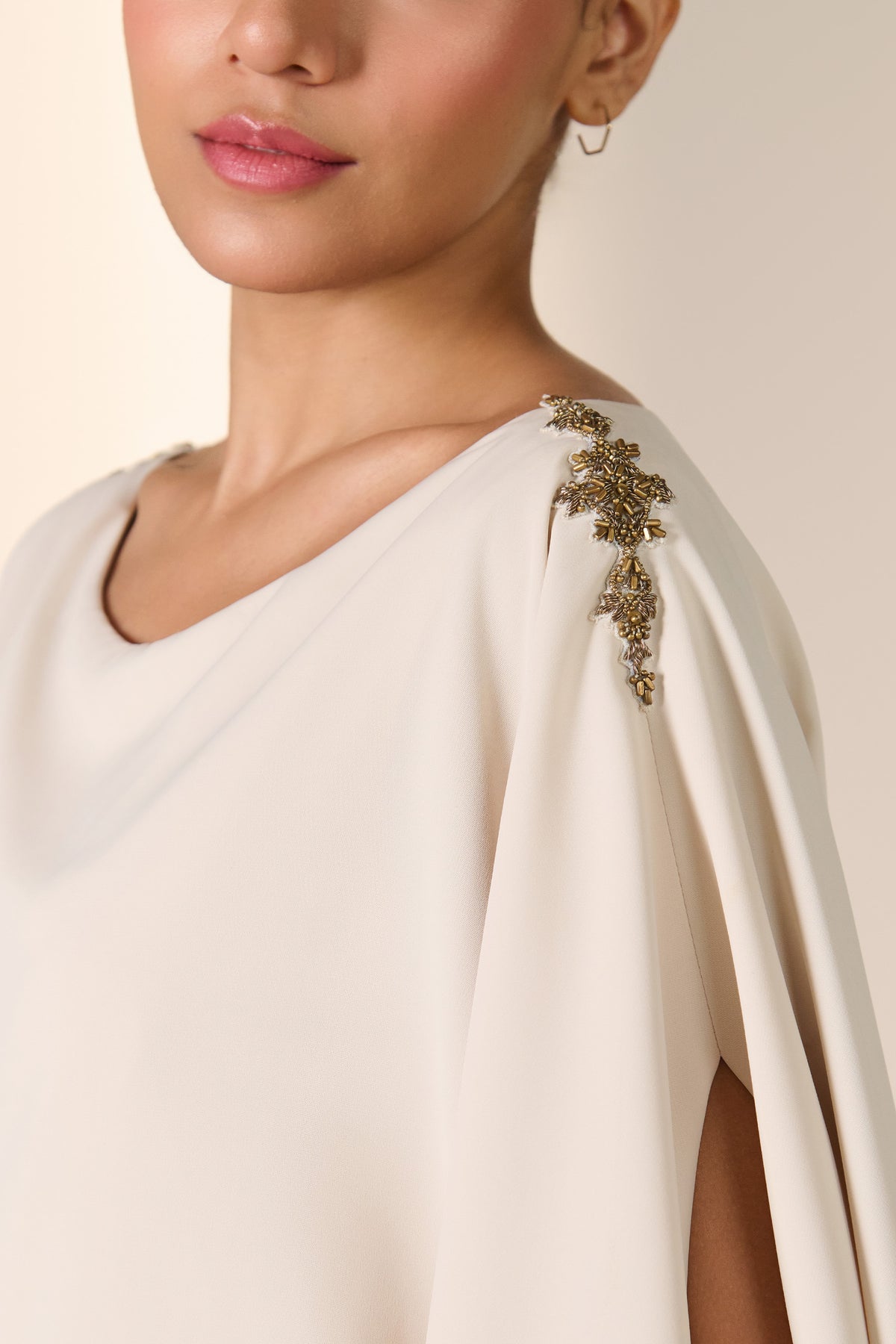 Ivory Signature Kaftan Dress