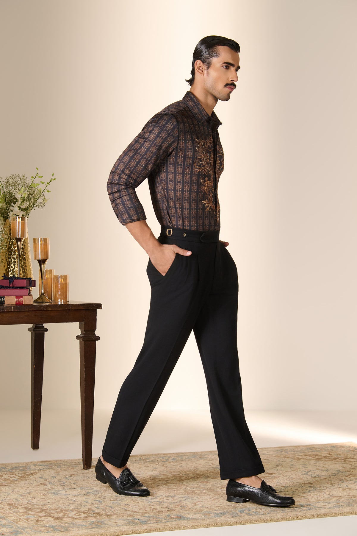 Baroque Print Statement Shirt