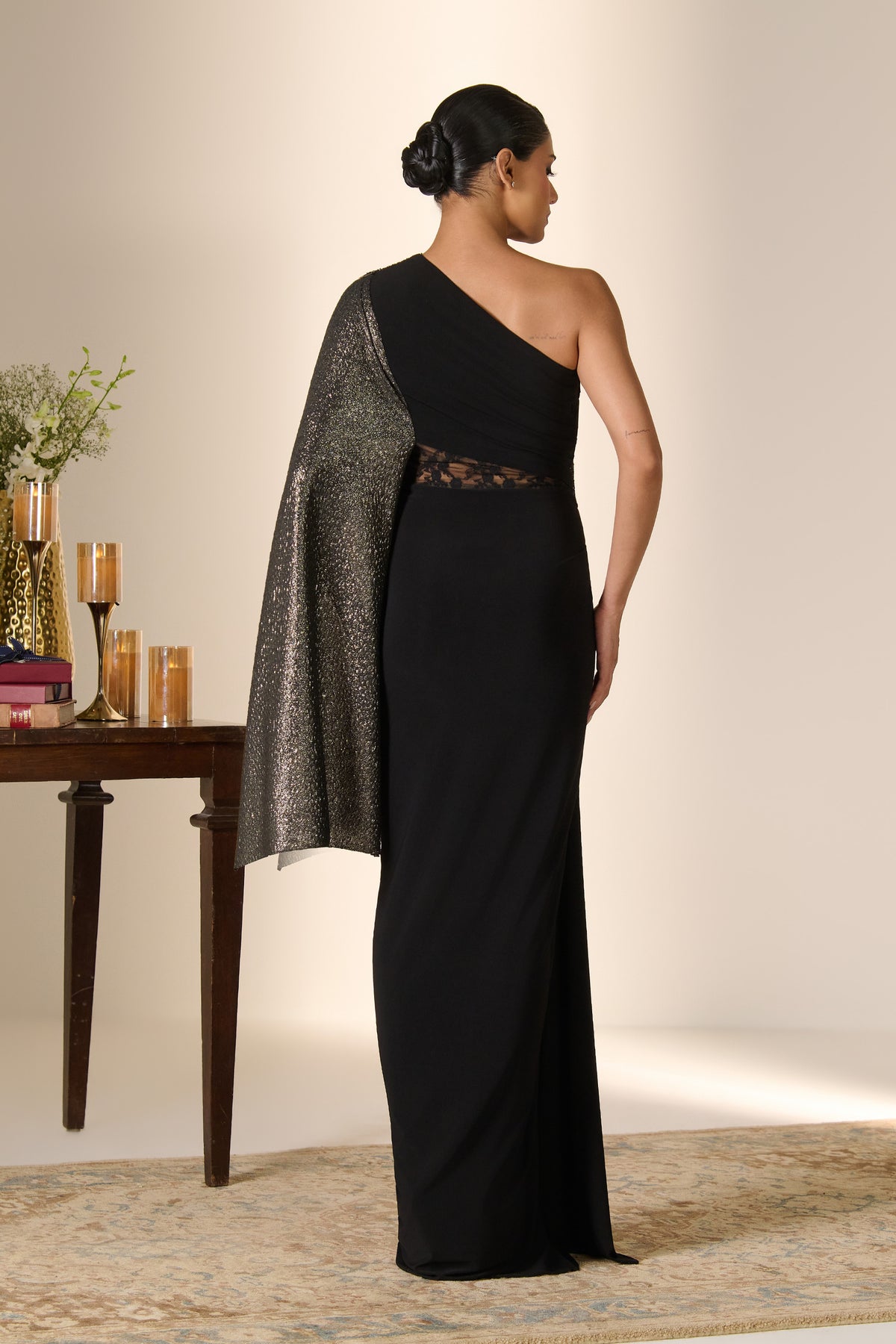 Celestial Drape Saree Gown