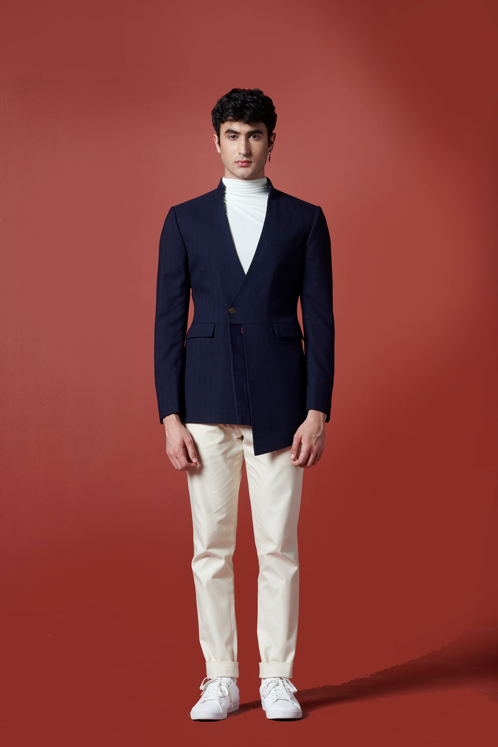 Major Asymmetric Placket Jacket