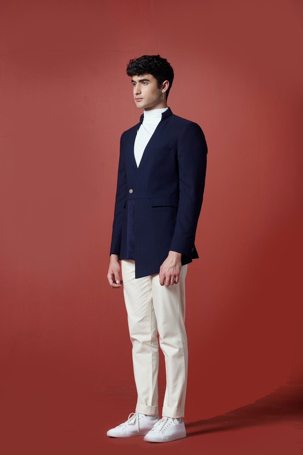 Major Asymmetric Placket Jacket
