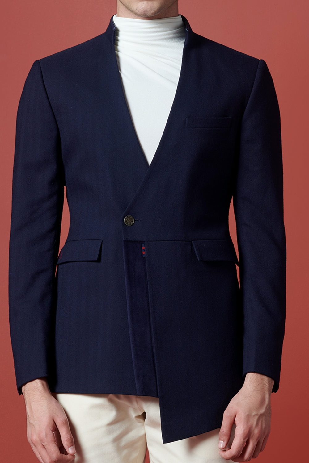Major Asymmetric Placket Jacket