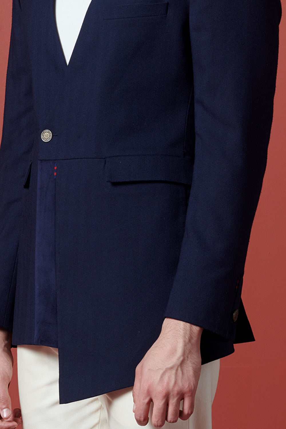 Major Asymmetric Placket Jacket