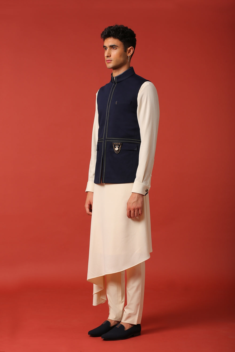 Vice Marshal Navy Waistcoat