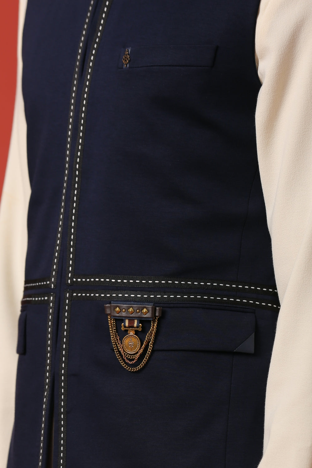 Vice Marshal Navy Waistcoat