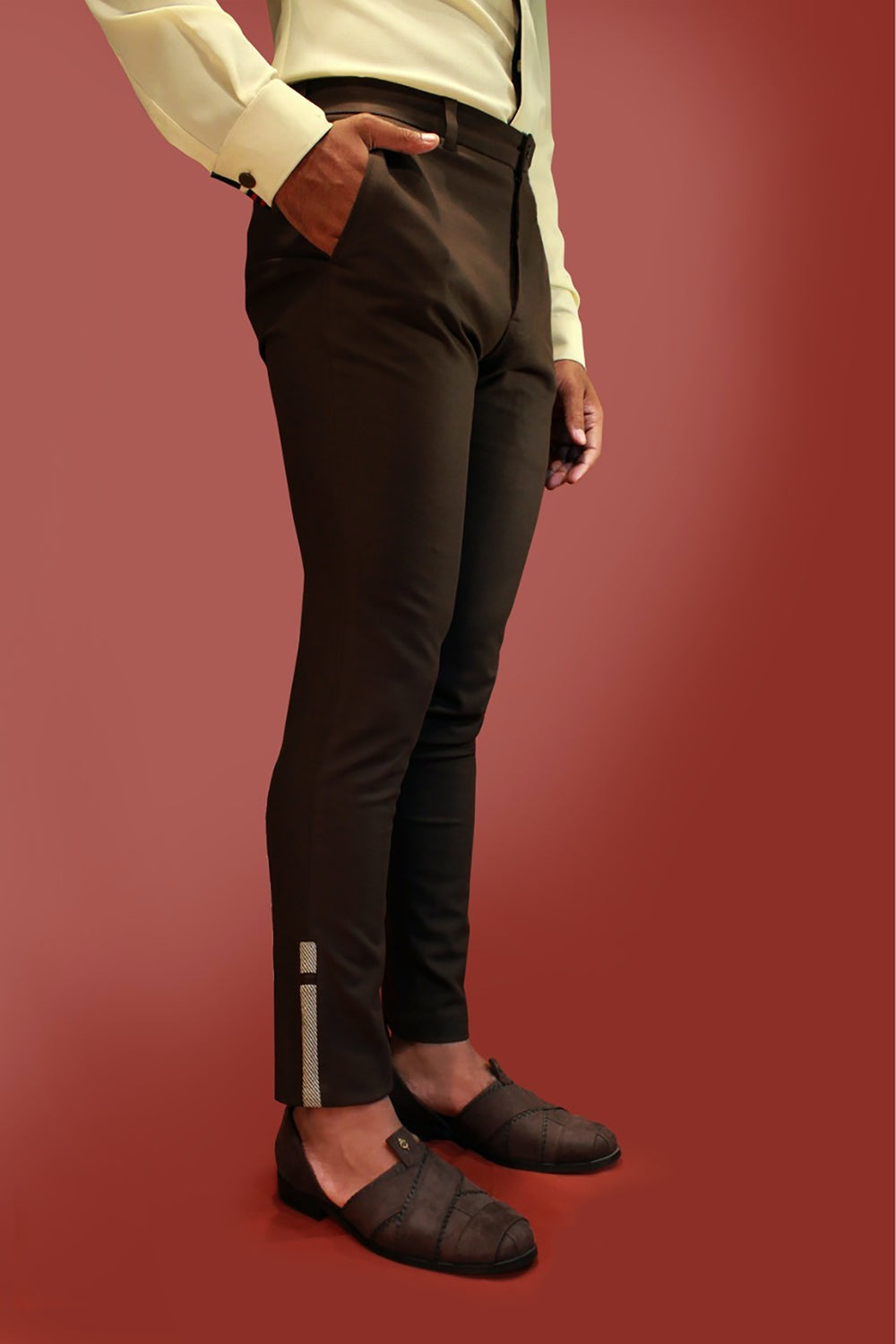 Homme Coast Guard Choco Trousers
