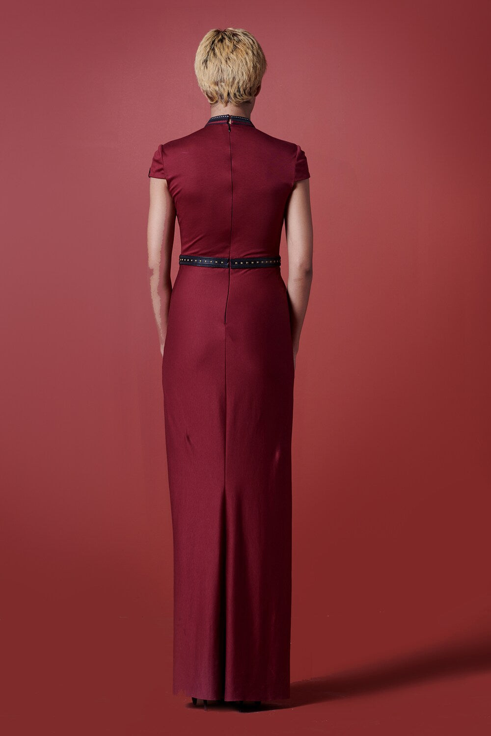 Sarge Belted Saree Gown