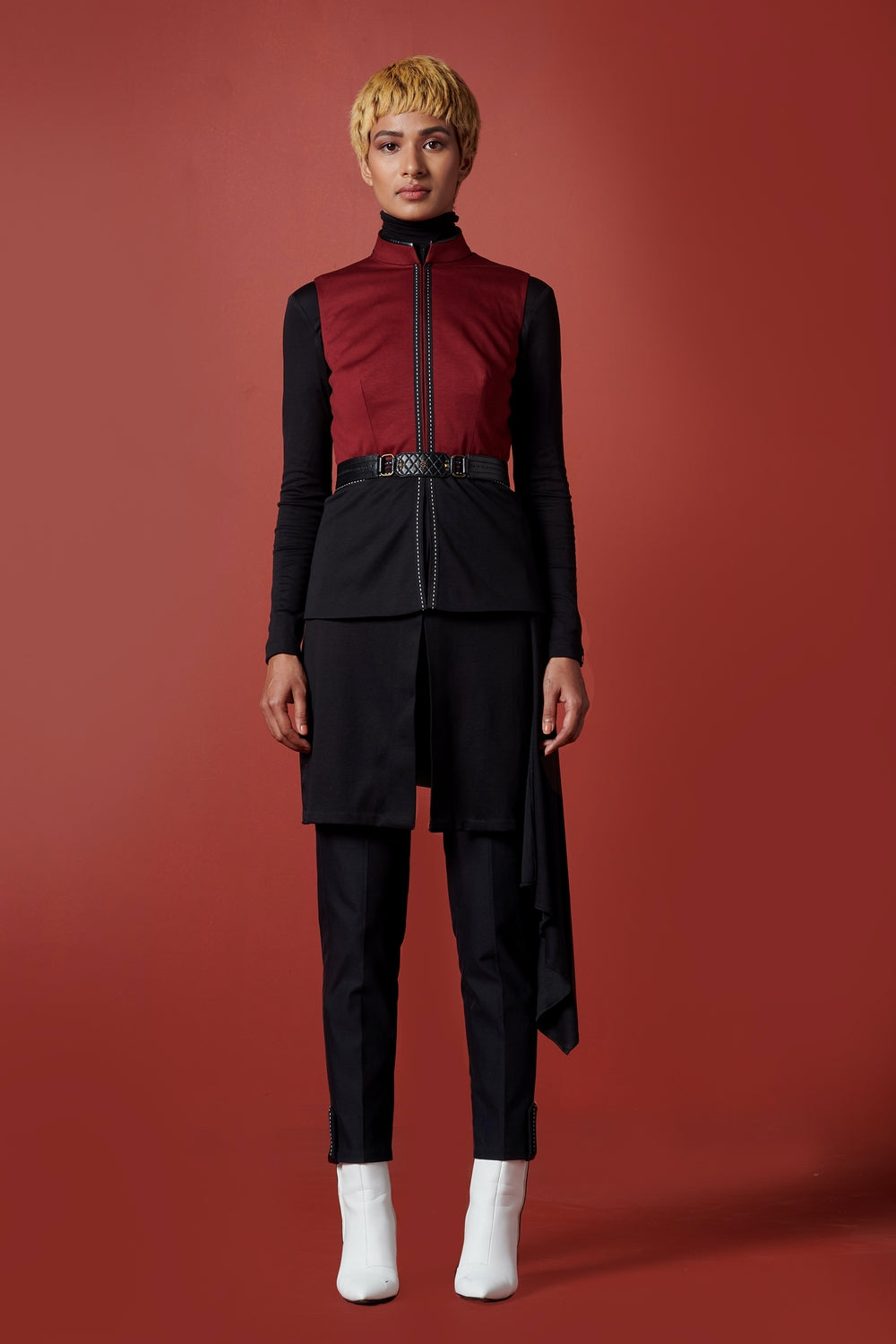 Vice Marshal Colour-Block Waistcoat