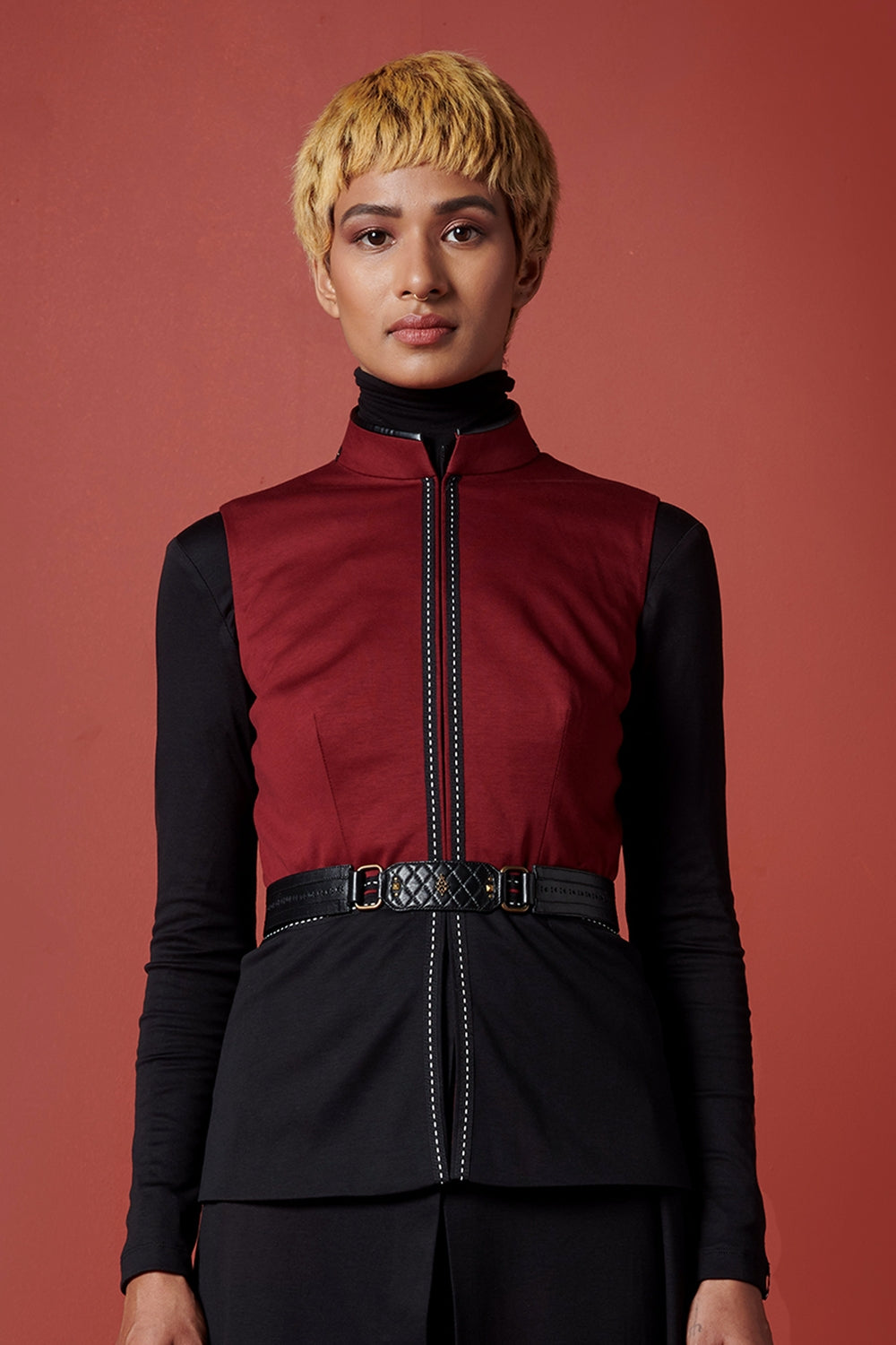 Vice Marshal Colour-Block Waistcoat