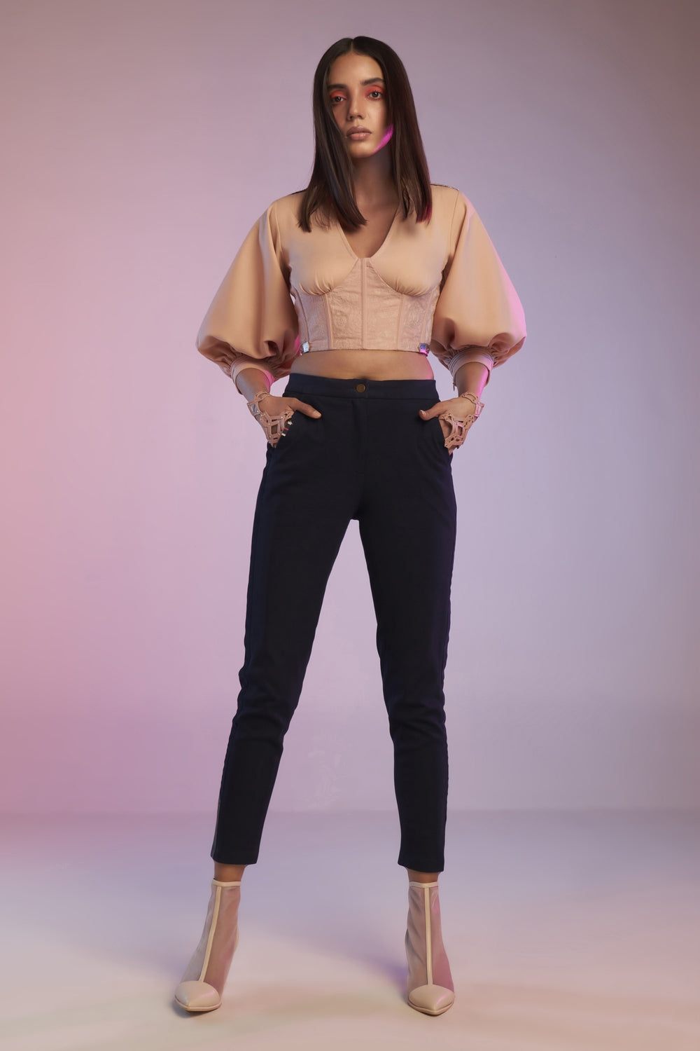Pink Corset Top