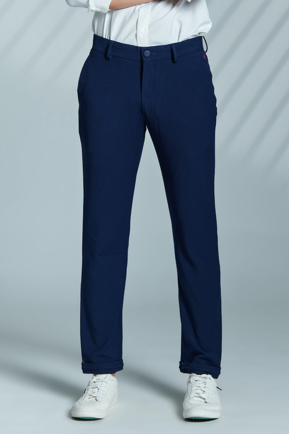 Classic Navy Trouser with Adamas