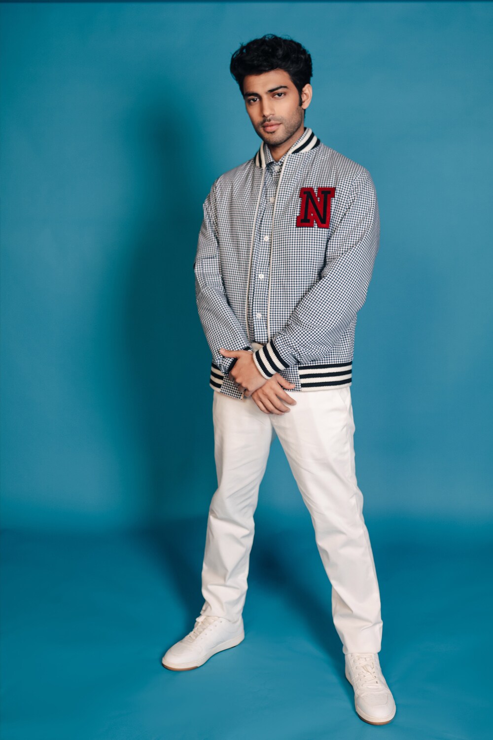 Zaeden in SNCC Plaid Varsity