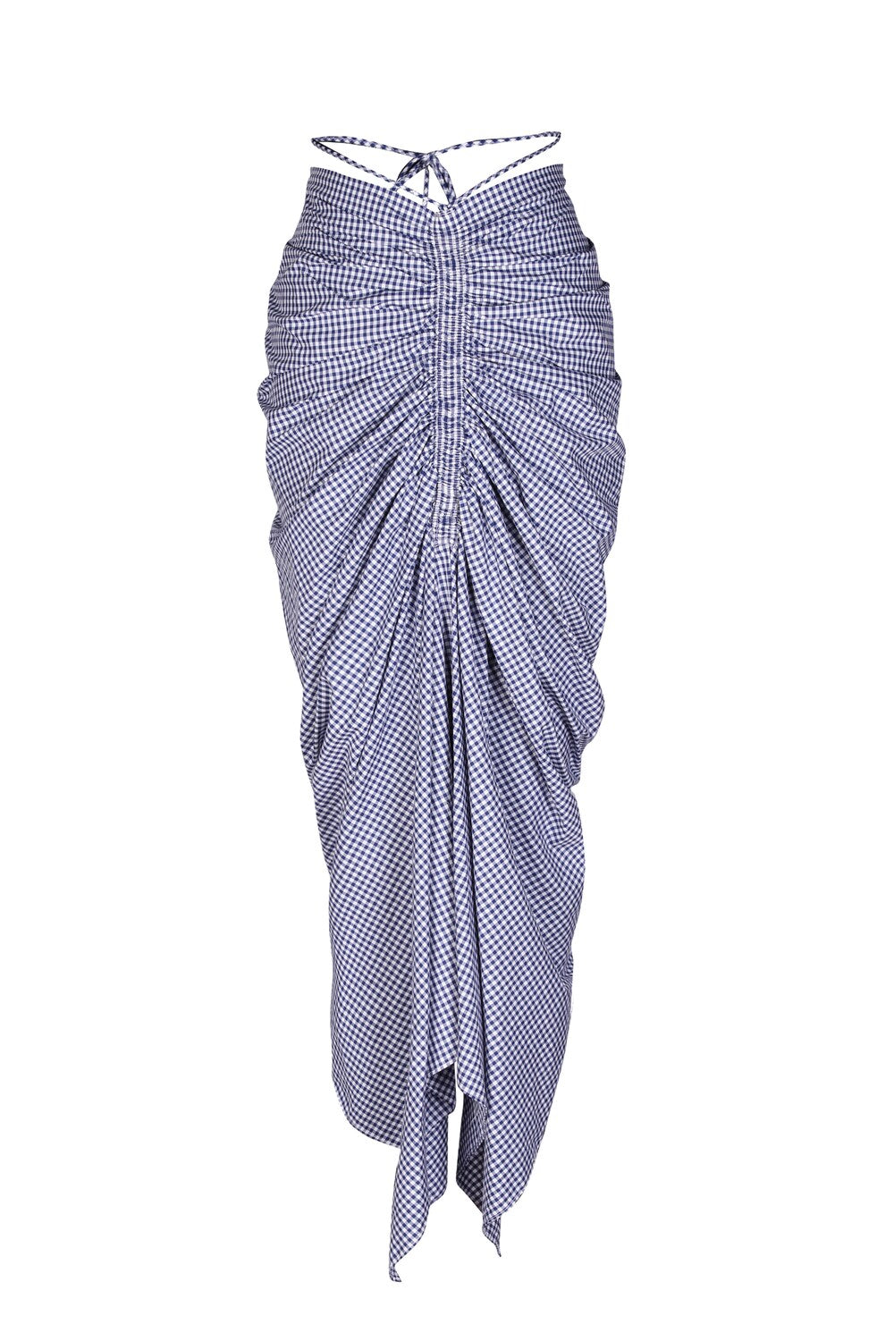 SNCC Plaid Drape Skirt