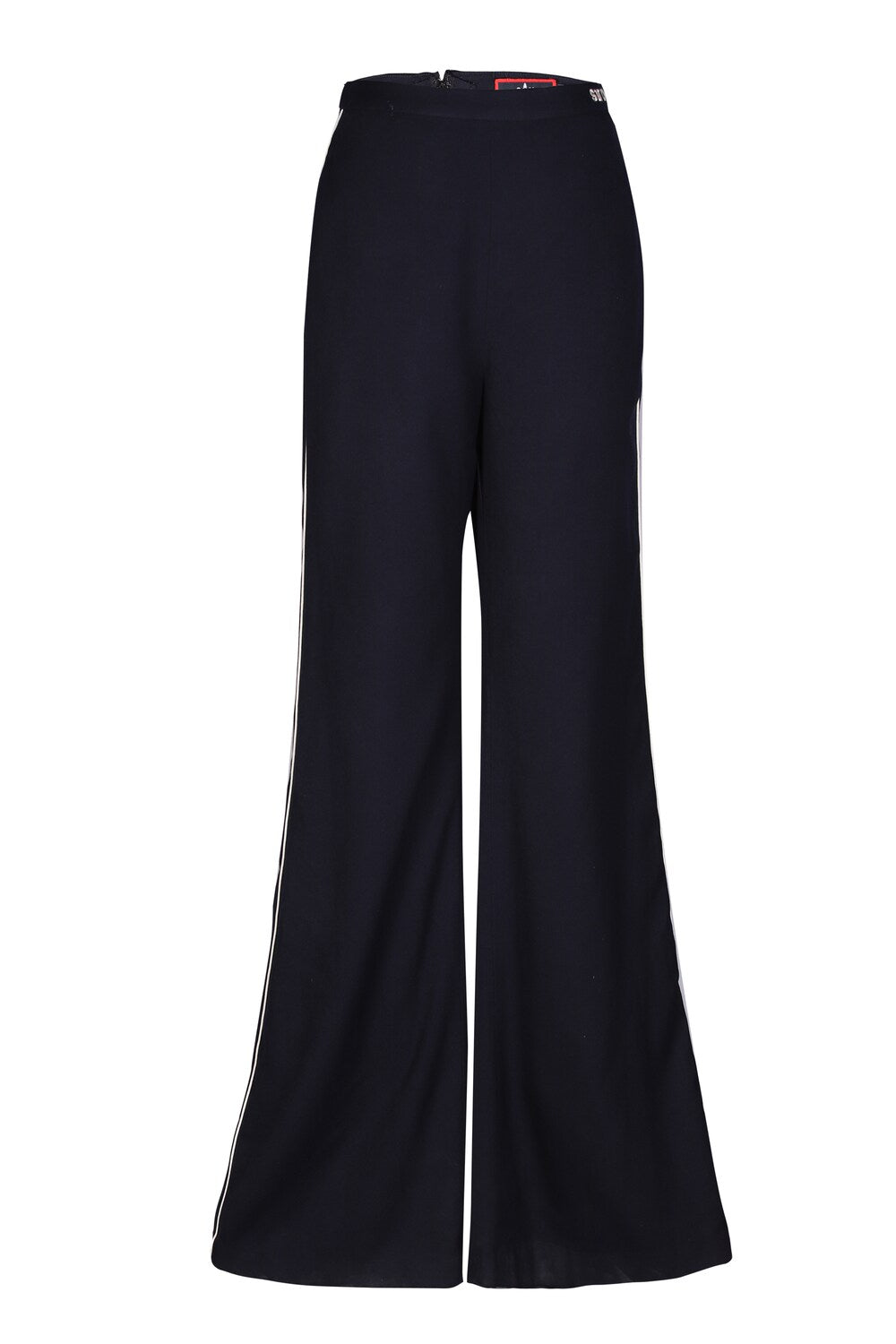 Santoshi Shetty in SNCC Navy Trouser with Pipe Detailing
