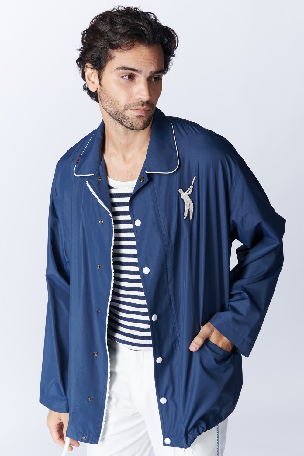 SNCC Navy Windbreaker jacket