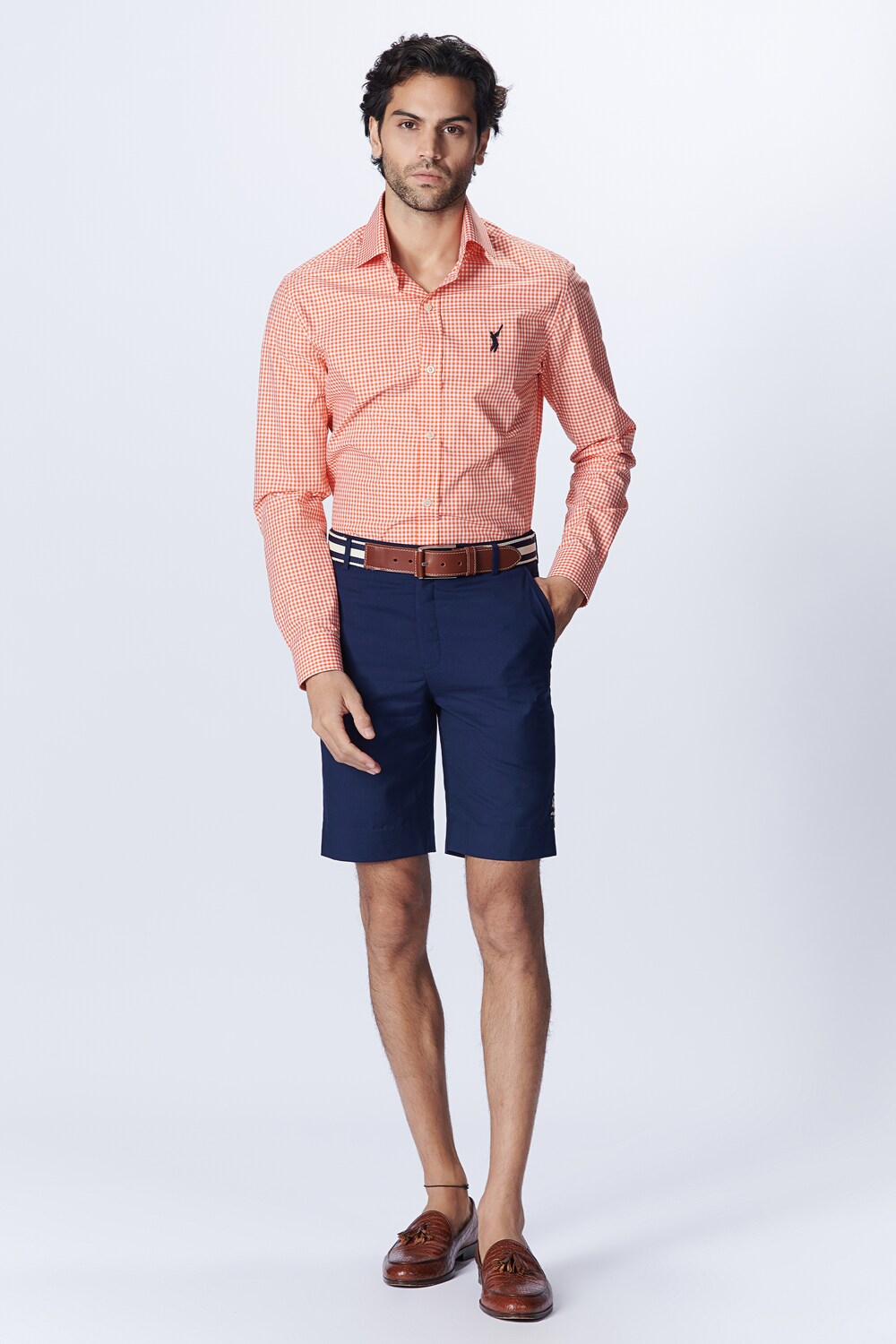 SNCC Plaid Slim Fit Shirt
