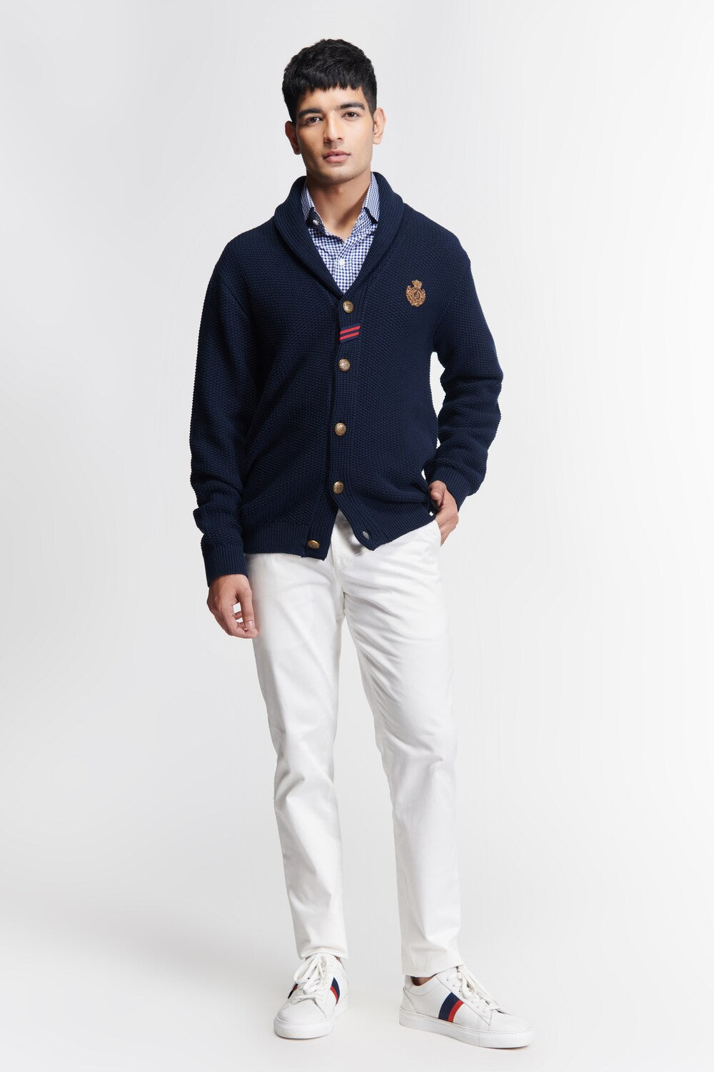 Navy Cardigan