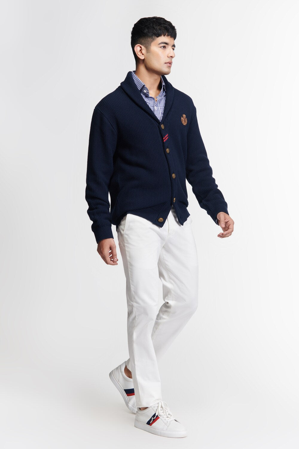 Navy Cardigan