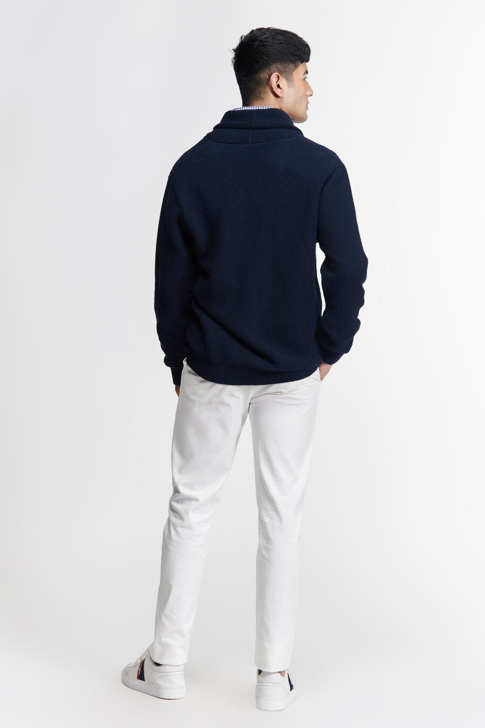 Navy Cardigan