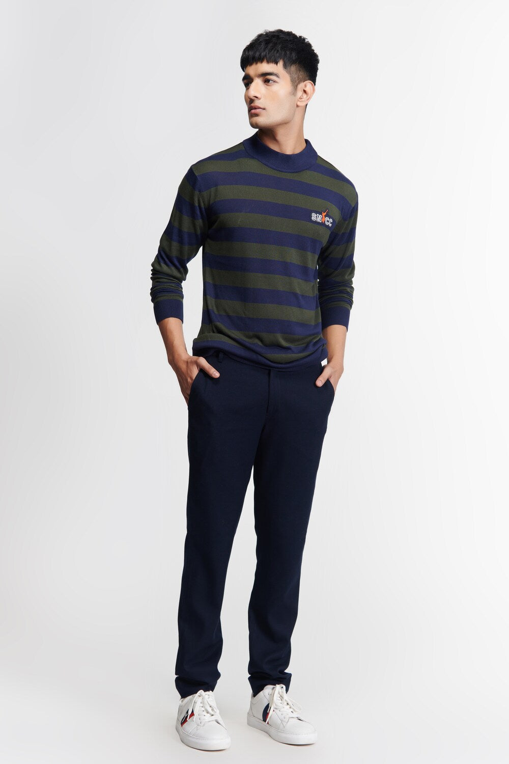 SNCC Military Stripe Knit T-shirt