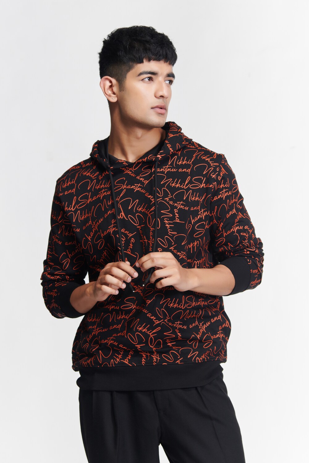 Signature Printed Hoodie