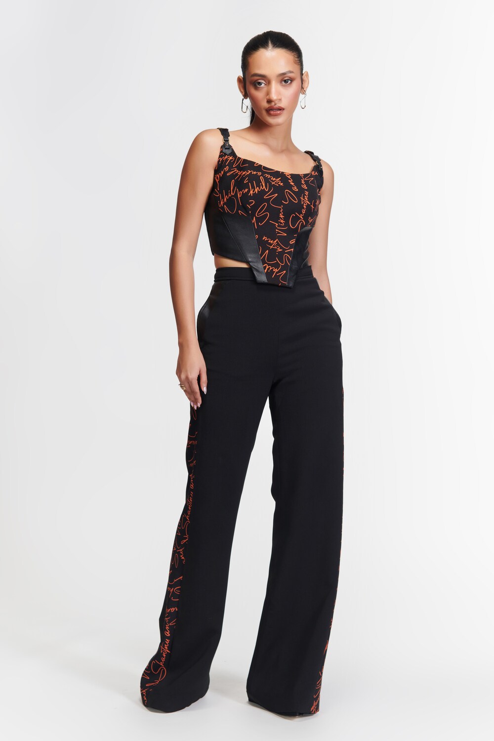 Signature Print Corset Top