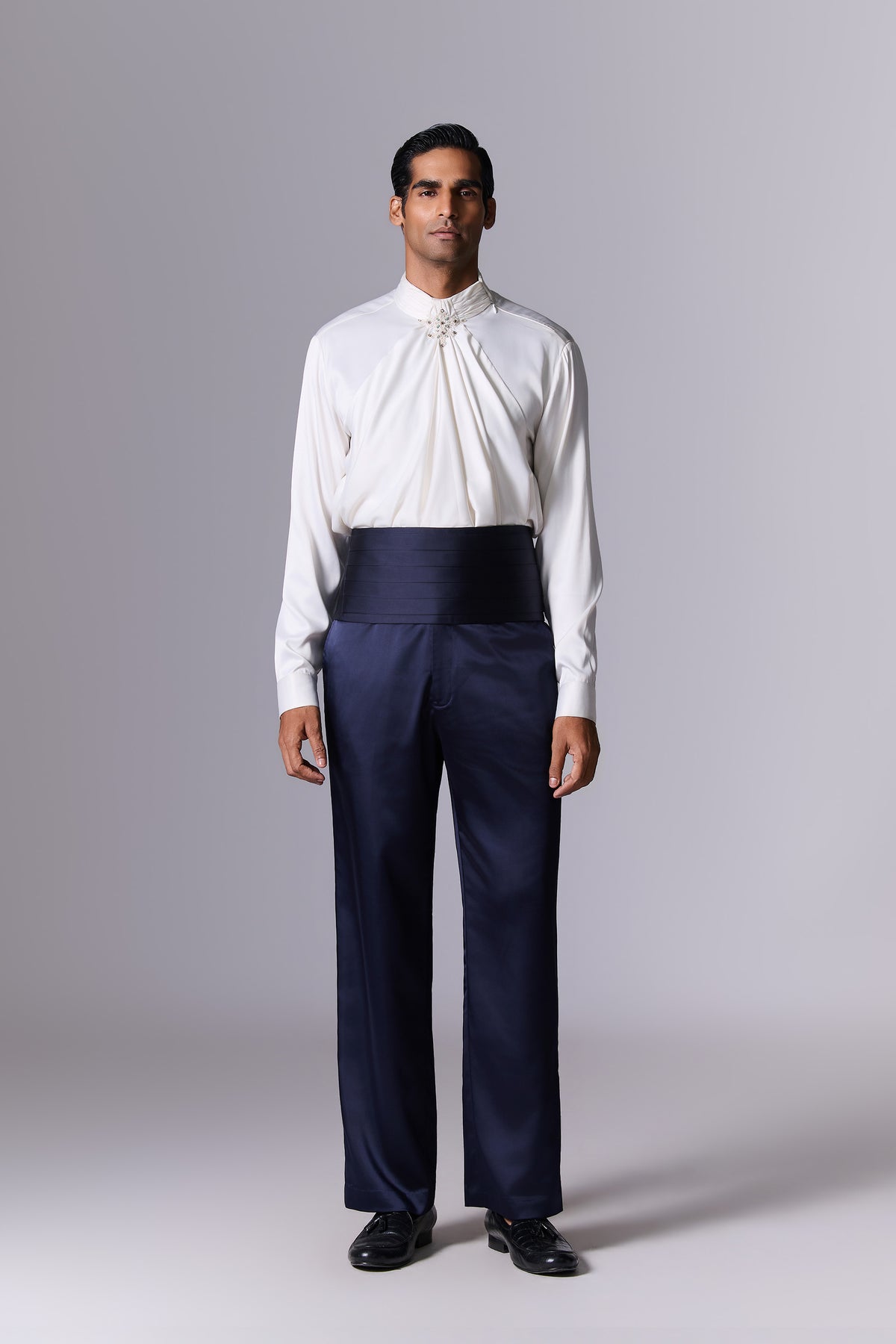 Midnight Blue Cocktail Tuxedo Set