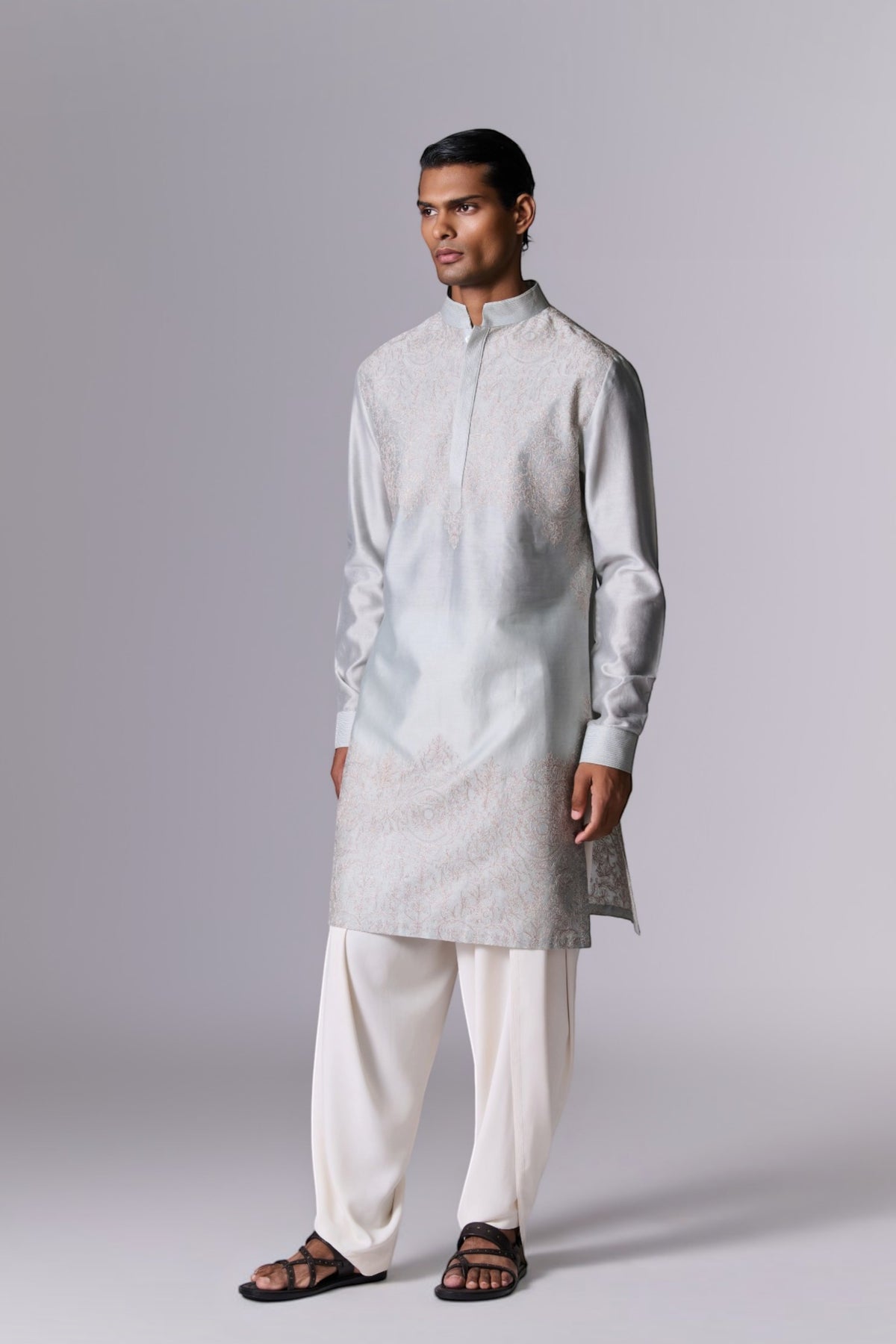 Aqua Glass Kurta Set