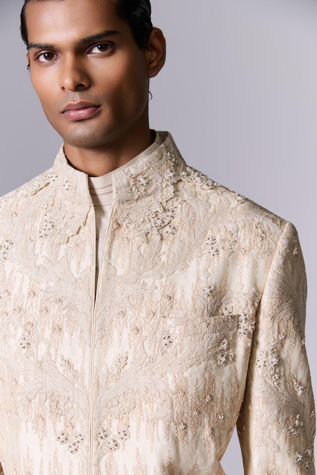 Moondust Embroidered Sherwani Set