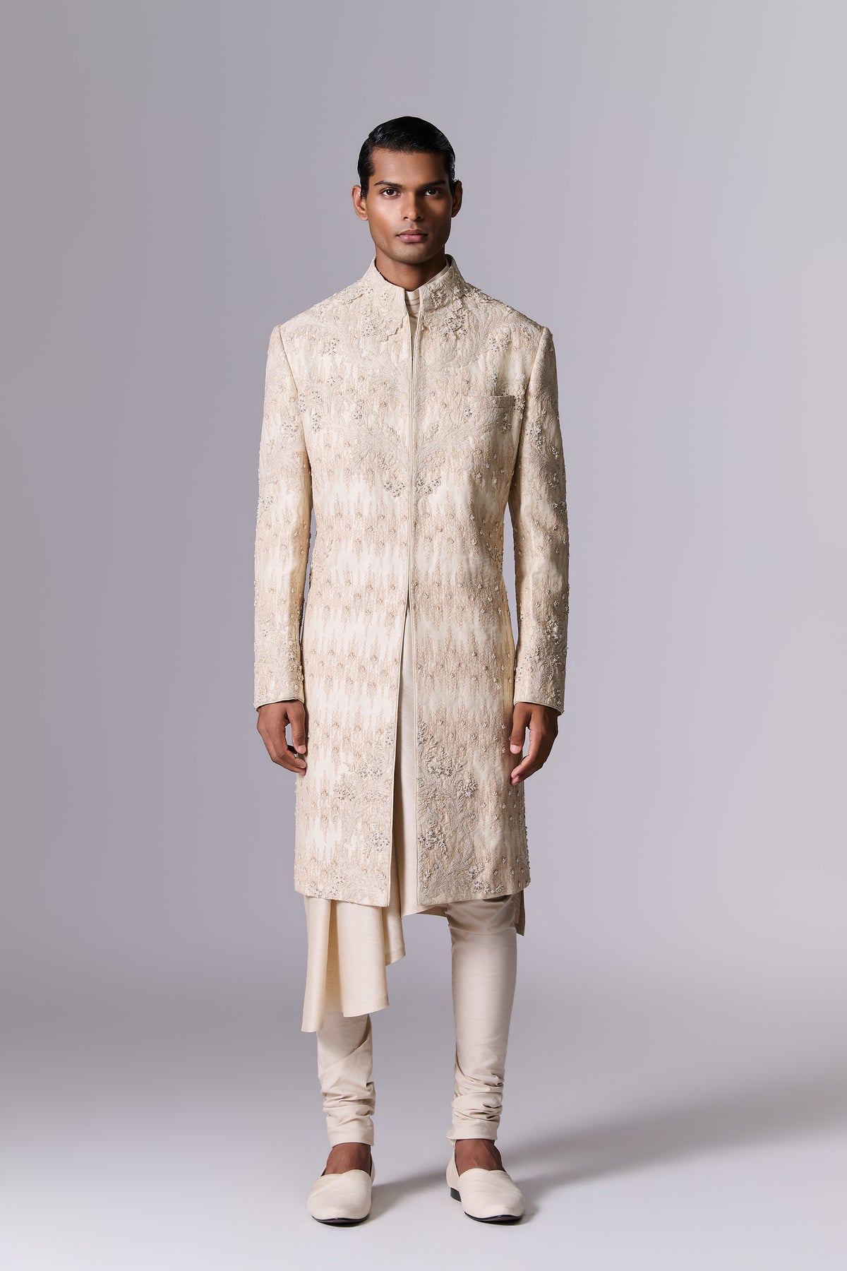 Moondust Embroidered Sherwani Set