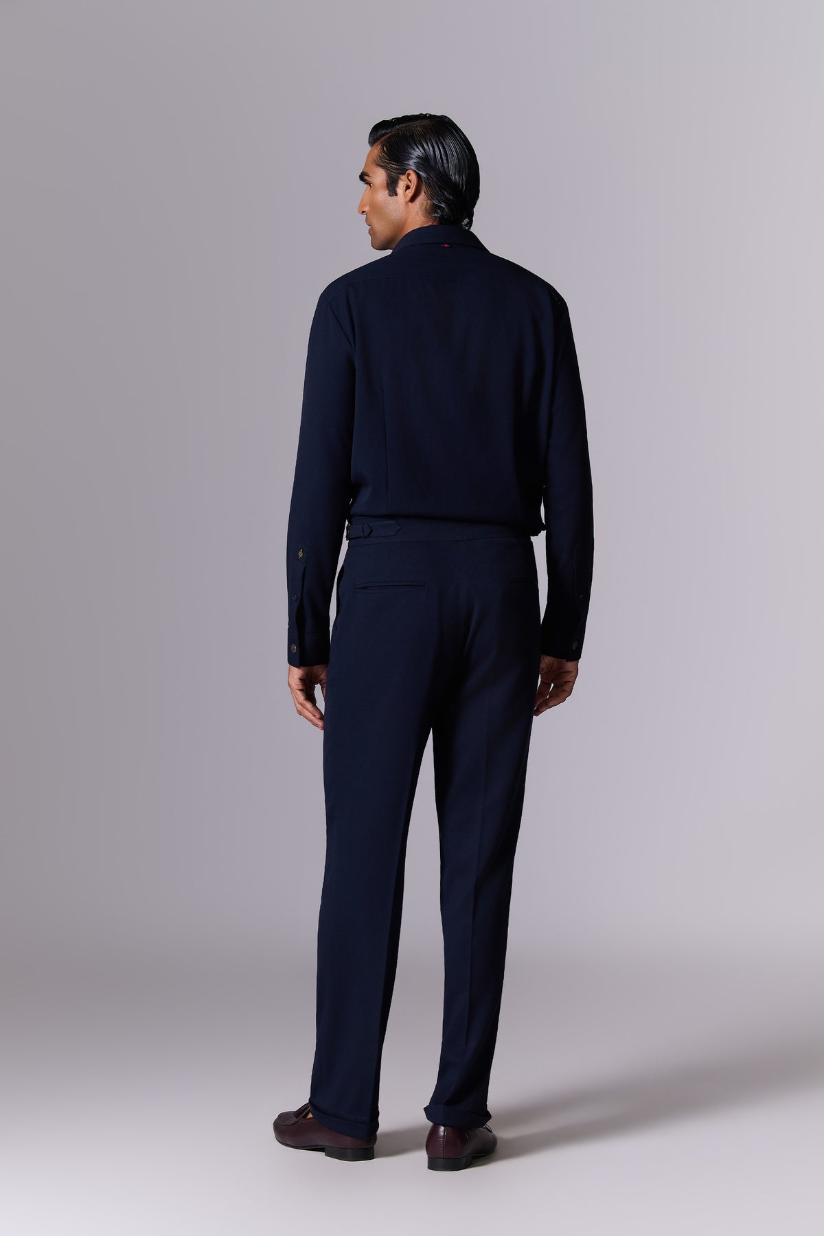 Asymmetric Beaded Cocktail Shirt