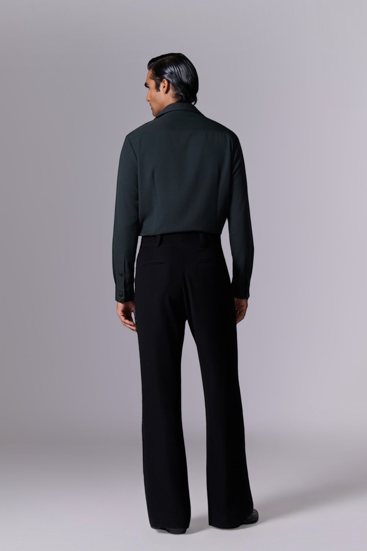 Emerald Embroidered Yoke Shirt