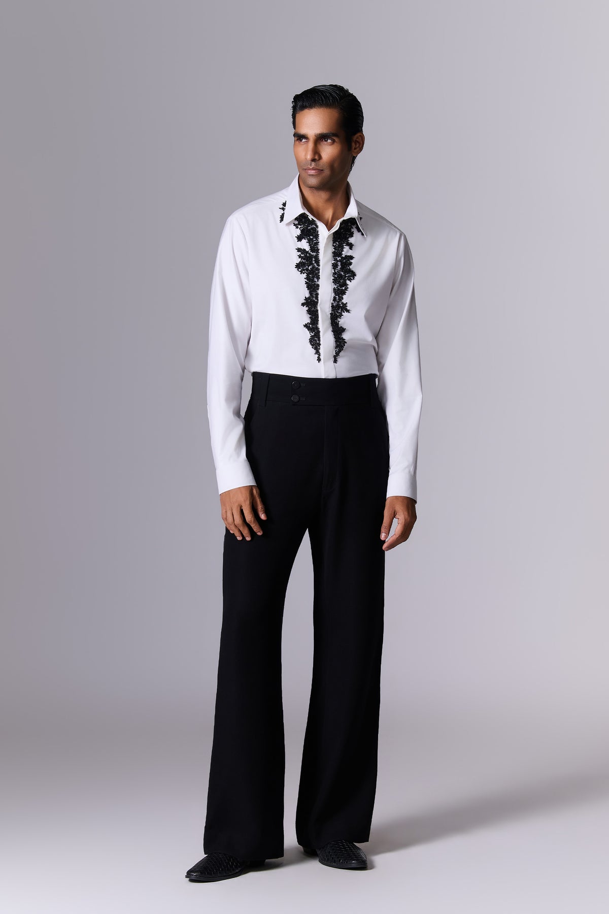 Ivory Tailored Cocktail Shirt